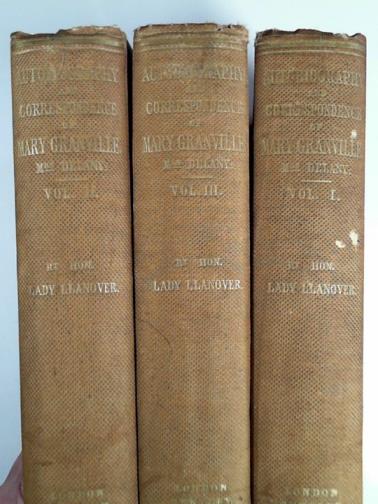 GRANVILLE, Mary - The autobiography and correspondence of Mary Granville, Mrs. Delany: with interesting reminiscences of King George the Third and Queen Charlotte, in Three Volumes, Vol. III