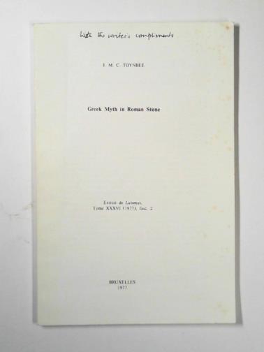 TOYNBEE, J. M. C. - Greek myth in Roman stone