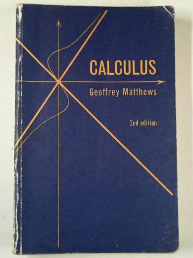 MATTHEWS, Geoffrey - Calculus