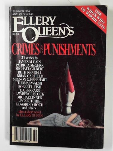SULLIVAN, Eleanor & PRINCE, Karen A. (eds) - Ellery Queen's crimes and punishments, Summer 1984, anthology #49