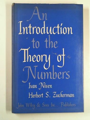 NIVEN, Ivan & ZUCKERMAN, Herbert S. - An introduction to the theory of numbers