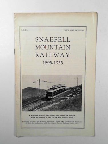 PEARSON, F. K. - Snaefell Mountain Railway, 1895-1955