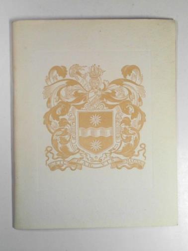 ROWSE,  A.L. - Exhibition of historical relics of Sir Francis Drake at Berger House, Berkeley Square, London W1: July 1952. A catalogue. With plates, including a portrait