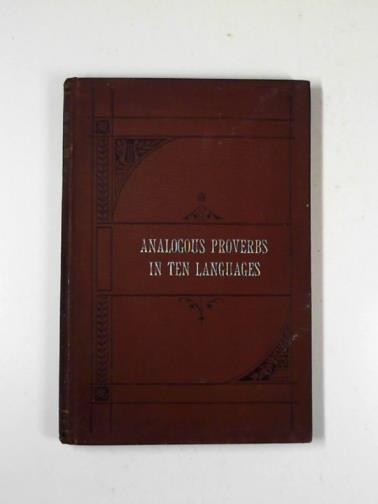 MAWR, E. B. - Analogous proverbs in ten languages