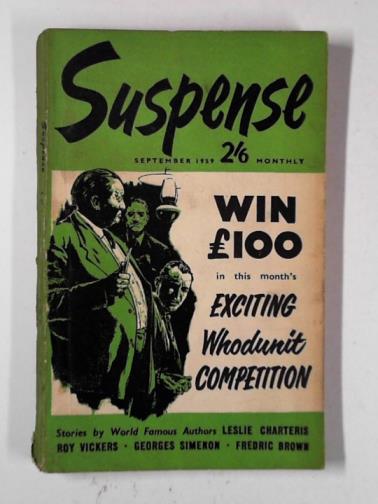 SIMENON, Georges & others - Suspense, vol. 2, no. 8, September 1959
