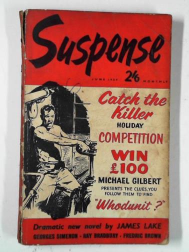 BRADBURY, Ray & others - Suspense, vol. 2, no. 6, June 1959