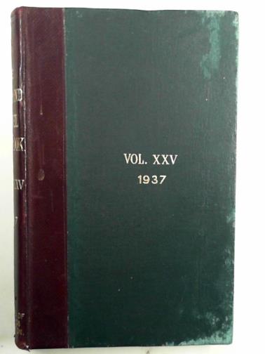 PELHAM, Cecil A (ed) - The Foxhound Kennel Stud Book, volume the twenty-fifth (25), 1937, comprising entries from one hundred and seventy-eight packs of foxhounds