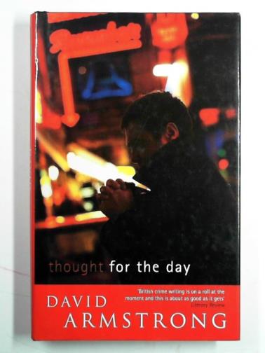 ARMSTRONG, David - Thought for the day