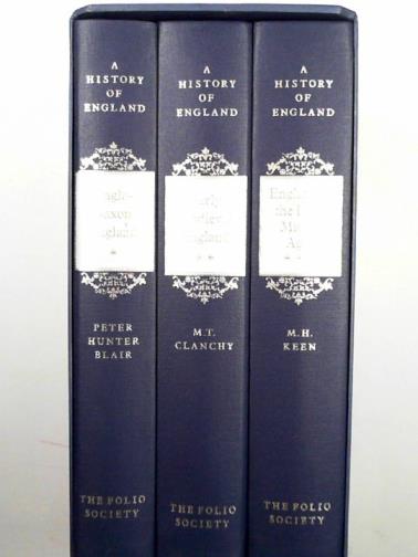 BLAIR, Peter Hunter & others - A history of England: Anglo-Saxon England; Early Medieval England; England in the later Middle Ages