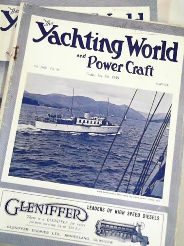  - The Yachting World and Power Craft 1939-1941 (7 issues)