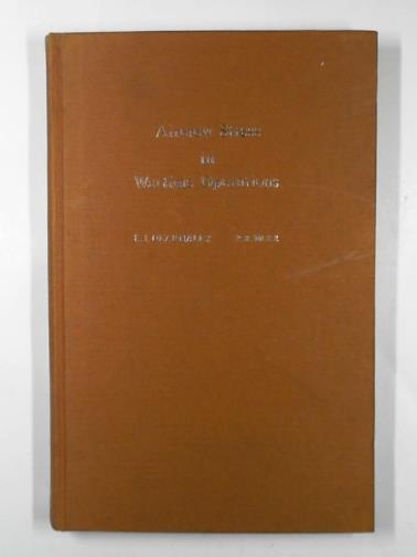 DEARNALEY, E.J & WARR, P.B (eds) - Aircrew stress in wartime pperations: papers from the Flying Personnel Research Committee of the Ministry of Defence