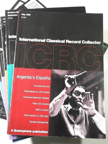 SANDERS, Alan (ed) - ICRC: International Classical Record Collector (13 issues)