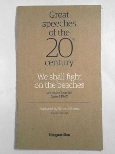 CHURCHILL, Winston - We shall fight on the beaches