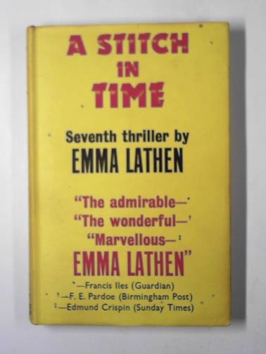 LATHEN, Emma - A stitch in time