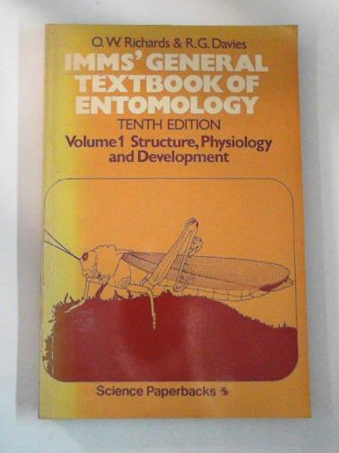 RICHARDS, O. W. & DAVIES, R. G. - IMMS' general textbook of entomology: vol. 1: structure, physiology and development