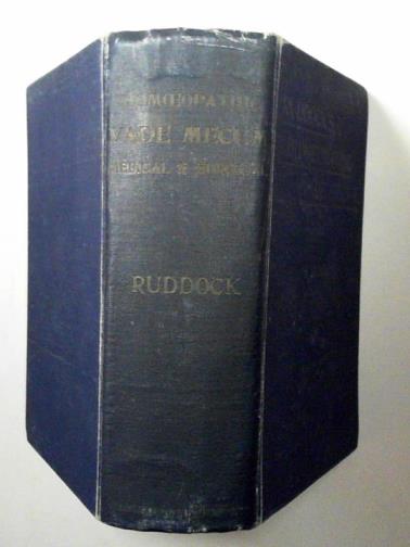 RUDDOCK, E. Harris - The homoeopathic vade mecum of modern medicine and surgery