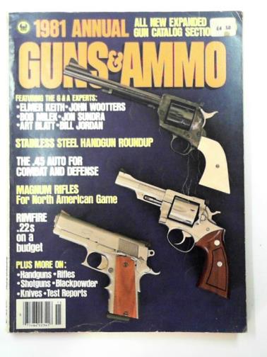 BODDINGTON, Craig - Guns & Ammo 1981 annual