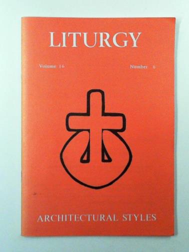 DEMOLDER, J. C. (ed) - Liturgy, vol. 16, no. 6, August-September 1992