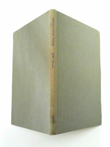 THOMAS, Dylan - Twenty-five poems