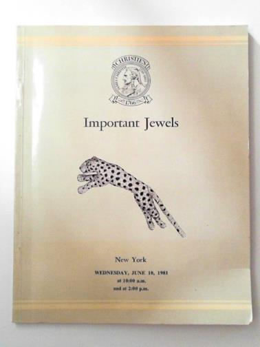 CHRISTIE'S - Important jewels: Wednesday, June 10, 1981