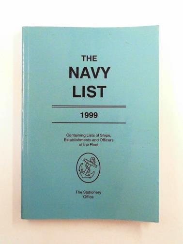  - The Navy list, 1999: corrected to 12th April 1999