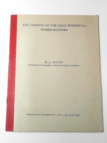 OLIVER, J. - The climate of the Dale Peninsula, Pembrokshire
