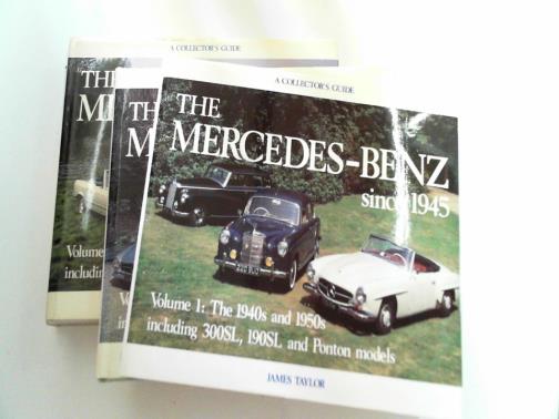 TAYLOR, James - The Mercedes-Benz since 1945: a collector's guide (4 volumes)