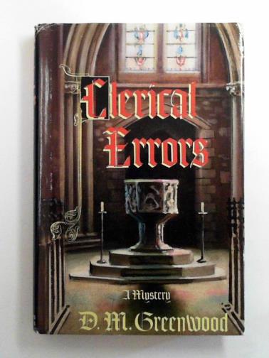 GREENWOOD, D. M. - Clerical errors