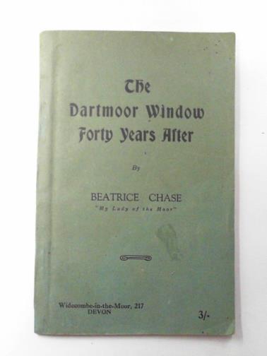 PARR, Katharine (Beatrice CHASE) - The Dartmoor Window forty years after