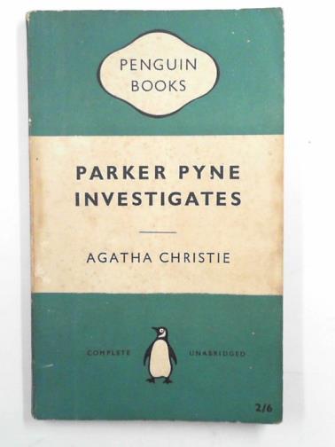 CHRISTIE, Agatha - Parker Pyne investigates