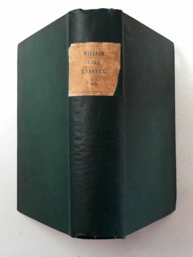 RUSSELL, John - Life of William Lord Russell