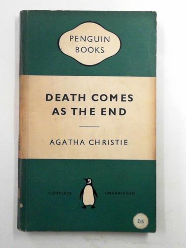 CHRISTIE, Agatha - Death comes at the end