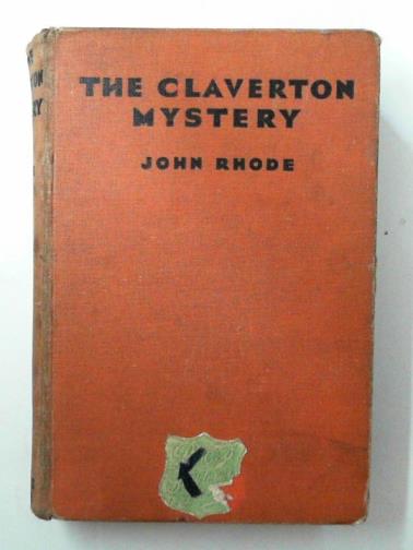 RHODE, John - The Claverton mystery