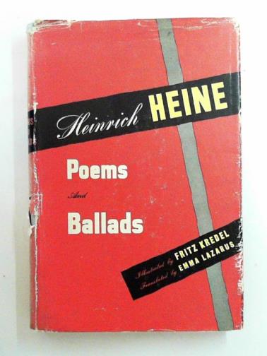 HEINE, Heinrich - Poems and ballads