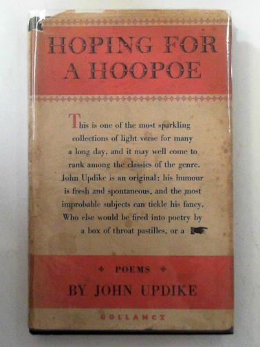 UPDIKE, John - Hoping for a hoopoe: poems