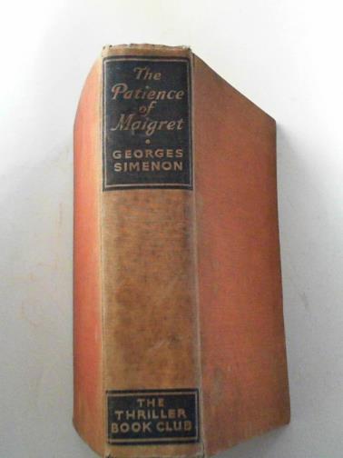 SIMENON, Georges - The patience of Maigret