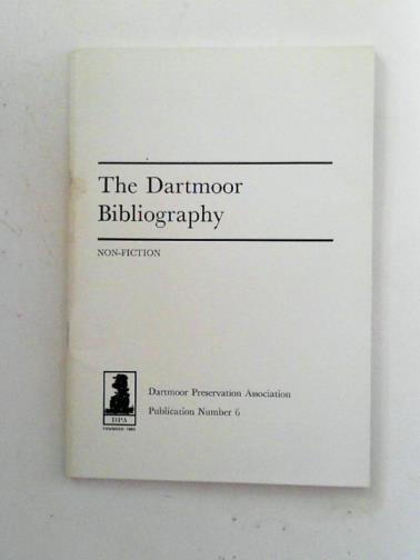 COXKS, J.V. Somers - Dartmoor bibliography 1970: Non-fiction