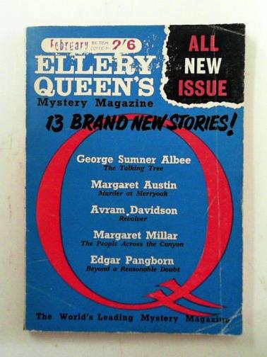 ALBEE, G.S. and others - Ellery Queen's mystery magazine: British edition no. 121: February 1963