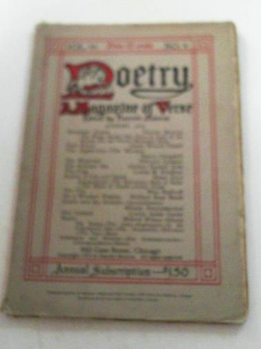 MONROE, Harriet (ed) - Poetry: a magazine of verse, vol.VI, no.V, August 1915