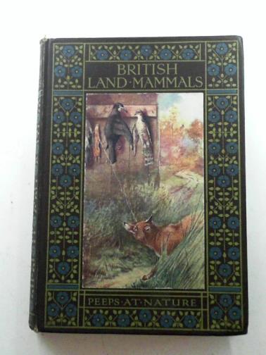 SIMPSON, A Nicol - British land mammals and their habits