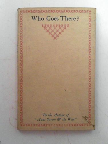 [MEYNELL, Wilfred] - Who goes there?