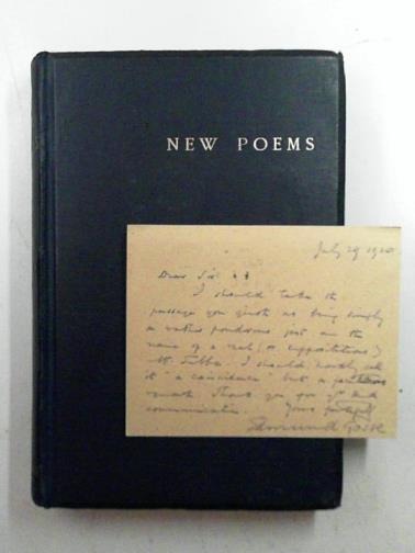 GOSSE, Edmund W. - New poems
