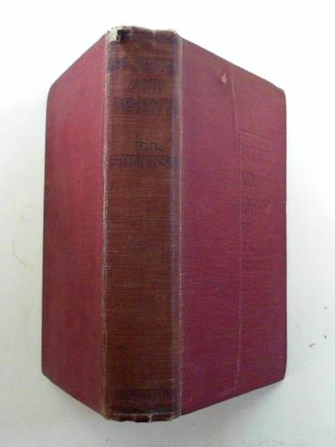 STEVENSON, Robert Louis - The strange case of Dr. Jekyll and Mr. Hyde with other fables