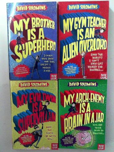 SOLOMONS, David - My brother is a superhero series (books 1-4)