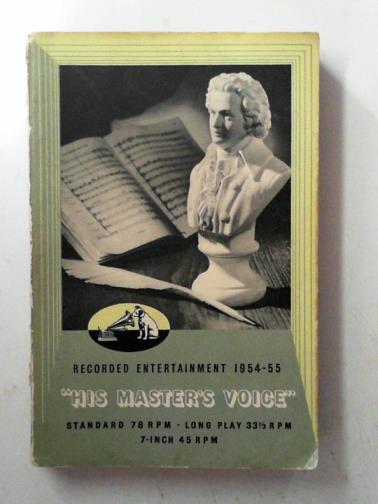  - His Master's Voice: recorded entertainment 1954-55