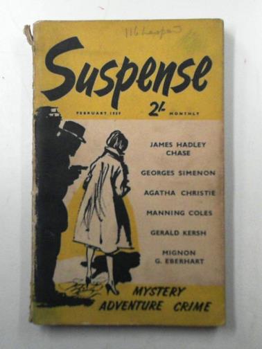 CHRISTIE, Agatha / SIMENON, Georges - Suspense, vol.2, no.2, February 1959