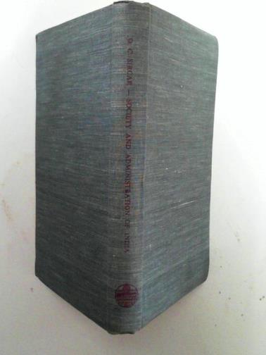 SIRCAR, D.C - Studies in the society and administration of ancient and medieval India, vol.1: Society