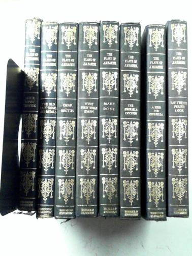 BARRIE, J.M - The uniform edition of the plays of J.M. Barrie: 8 volumes