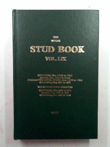  - The Welsh stud book, vol. LIX (59) 1976/77