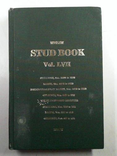  - The Welsh stud book vol. LVII (57) 1974/75